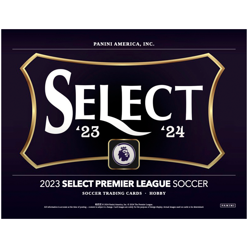 2023/24 Panini Select EPL Soccer Hobby 12 Box Case