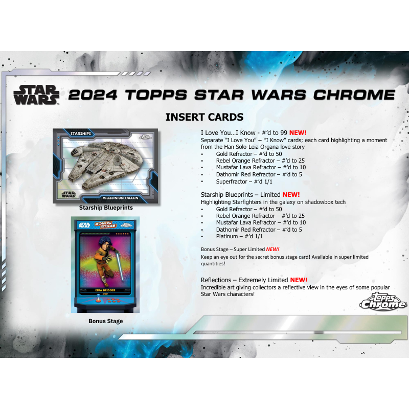 2024 Topps Star Wars Chrome Hobby Box