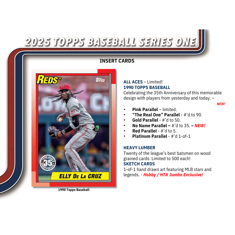 2025 Topps Series 1 Baseball Hobby Box