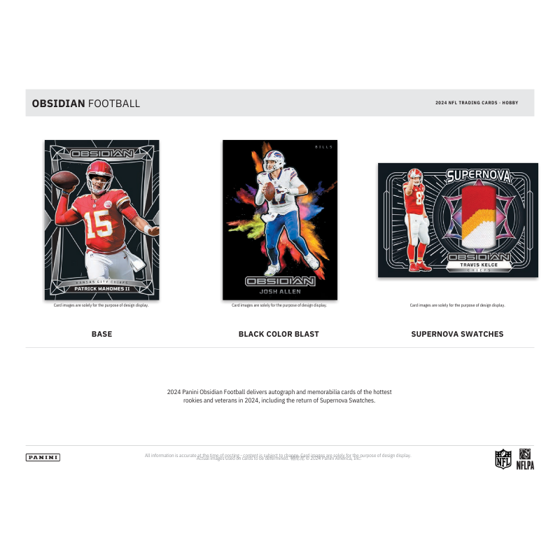2024 Panini Obsidian Football Hobby 12 Box Case