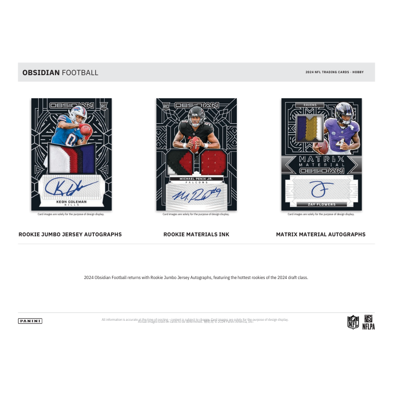 2024 Panini Obsidian Football Hobby 12 Box Case