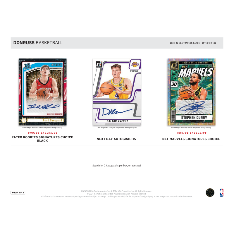 2024/25 Panini Donruss Basketball Choice Box