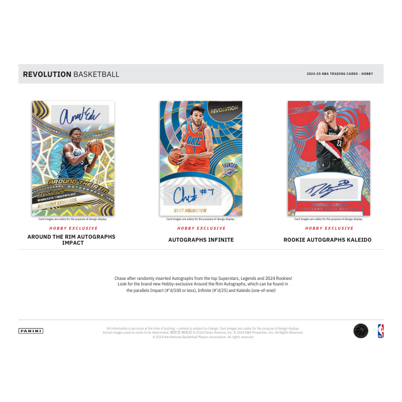 2024/25 Panini Revolution Basketball Hobby Box