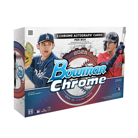2025 Bowman Chrome Baseball Breaker's Delight 6 Box Case