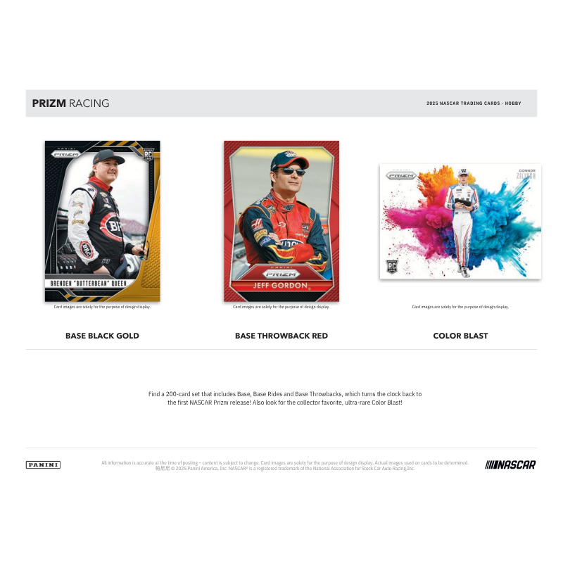 2025 Panini Prizm Racing Hobby Box