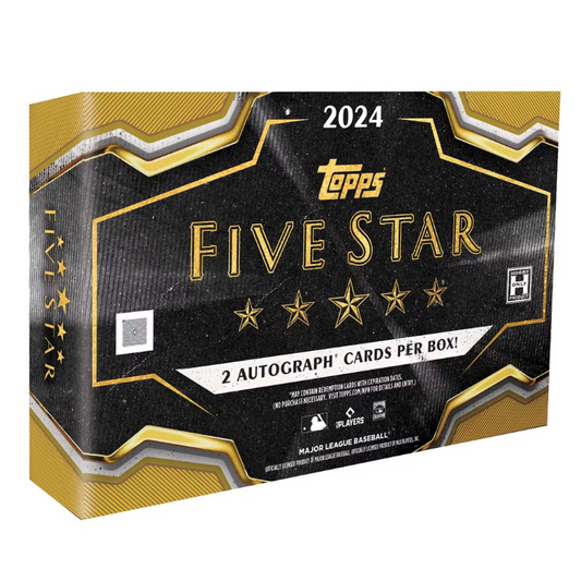 2024 Topps Five Star Baseball Hobby 8 Box Case