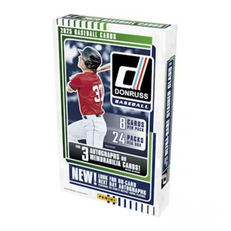 2025 Panini Donruss Baseball Hobby 16 Box Case