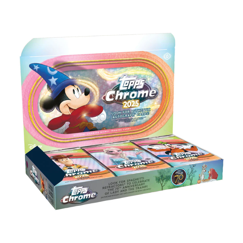 2025 Topps Chrome Disney Hobby Box